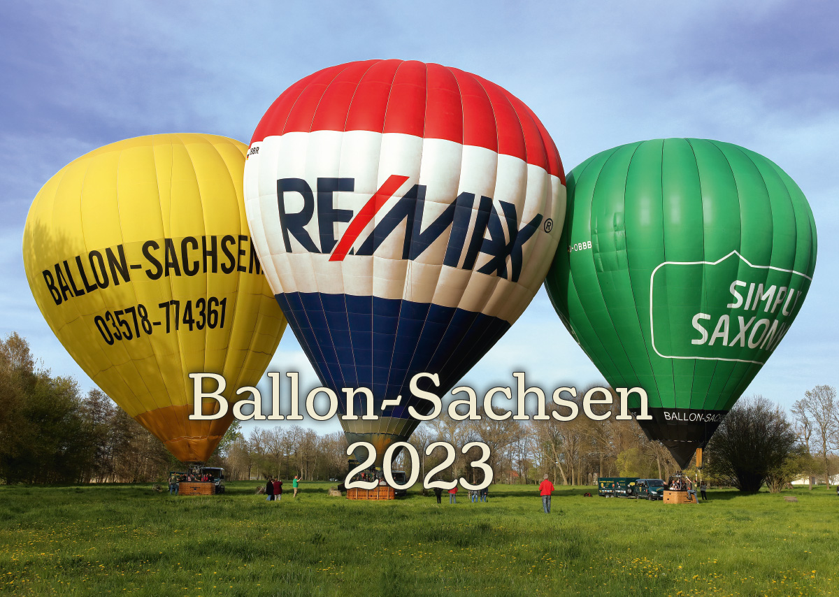Ballon Kalender 2022 Titelseite